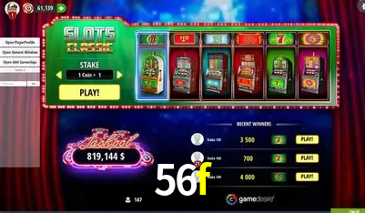 Descubra o Mundo do Cassino Online com 56f